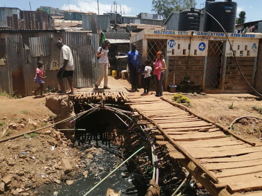 Los Proyectos de Brandon en Kibera